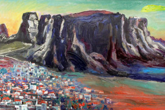 Олимп. 2008. Холст, масло. 83х138